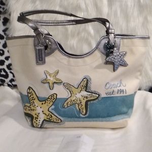 HOLIDAY SALE! NWOT Authentic Coach Fabric Tote